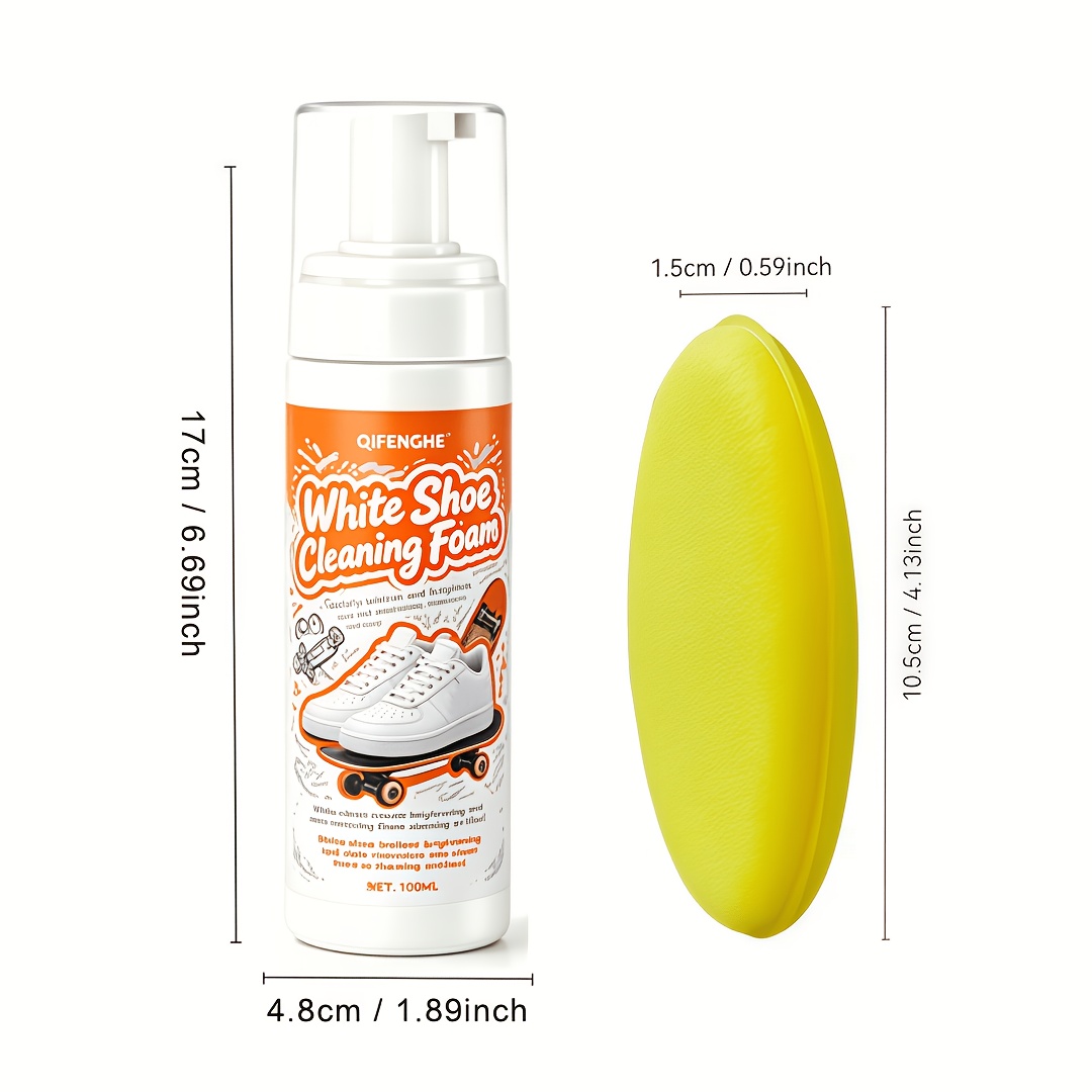 โฟมทำความสะอาดรองเท้าสีขาวแบบพ - Sneaker Cleaner บทวิจารณ์และราคา