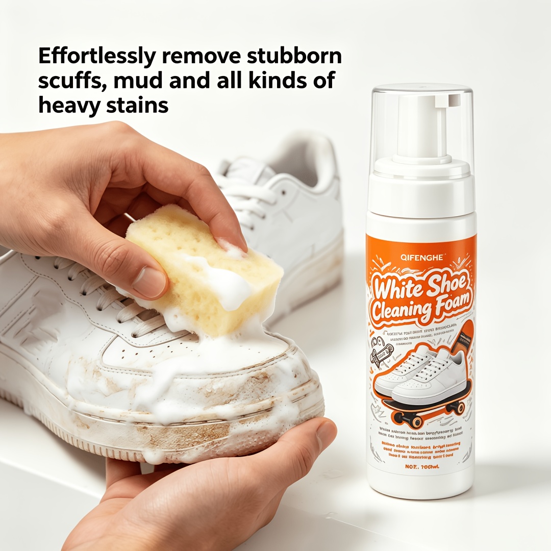 โฟมทำความสะอาดรองเท้าสีขาวแบบพ - Sneaker Cleaner บทวิจารณ์และราคา