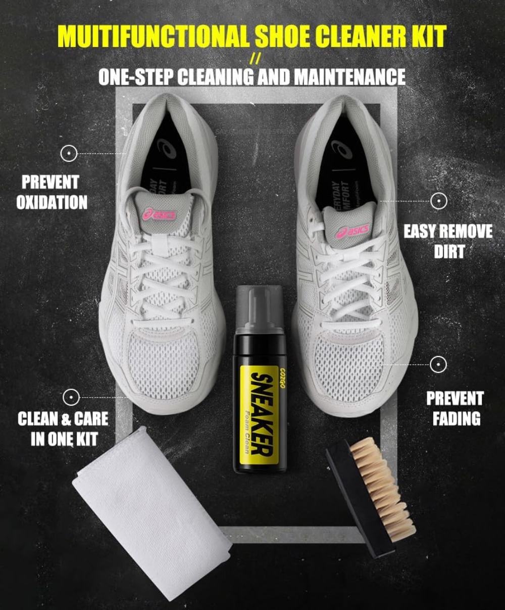 ชุดทำความสะอาดรองเท้าสำหรับรอง - Sneaker Cleaner บทวิจารณ์และราคา