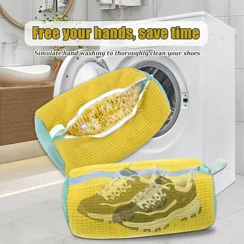 ถุงตาข่ายซักรองเท้าผ้าใบ ถุงตา - Sneaker Care Cleaning Kit บทวิจารณ์และราคา