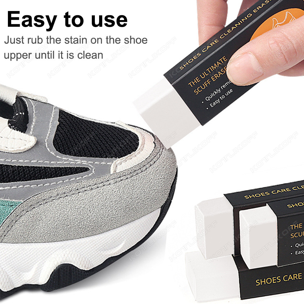 ยางลบรองเท้าแปรงยางบล็อก Super - Sneaker Care Suede บทวิจารณ์และราคา