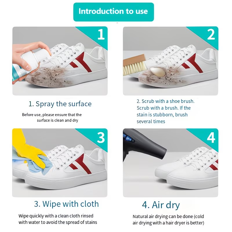 น้ำยาทำความสะอาดรองเท้า น้ำยาข - Sneaker Care Cleaning Kit บทวิจารณ์และราคา