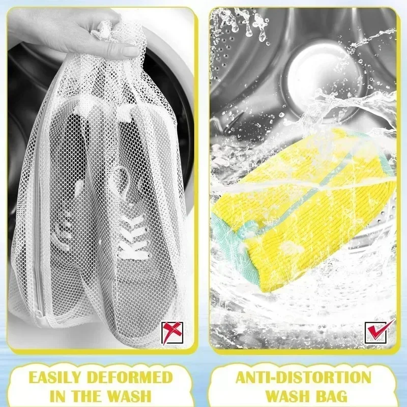 ถุงซักรองเท้าสำหรับเครื่องซักผ - Sneaker Cleaner บทวิจารณ์และราคา