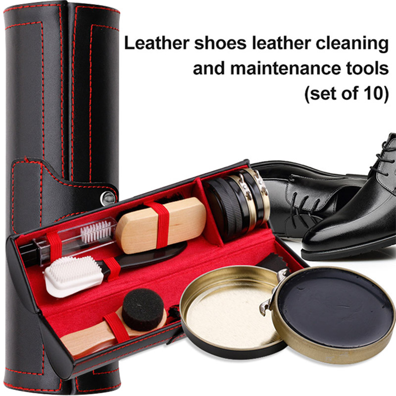 ชุดอุปกรณ์ขัดรองเท้าหนัง 1 ชุด - Sneaker Care Cleaning Kit บทวิจารณ์และราคา